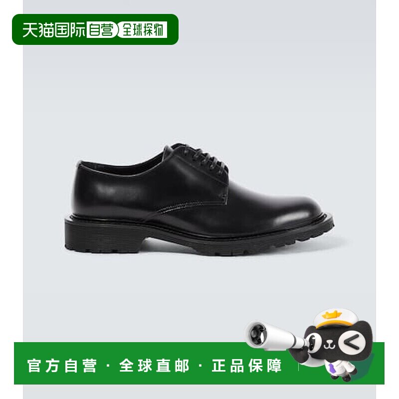 1h可退 潮奢 Saint Laurent 圣罗兰 男士 Army 皮质德比鞋