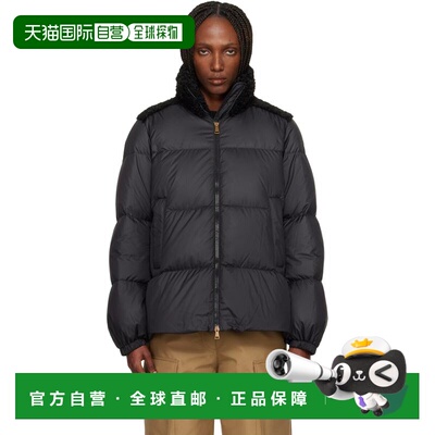 1h可退 潮奢 Moncler 盟可睐 女士 黑色 Esnaie Teddy-Trimmed Sh