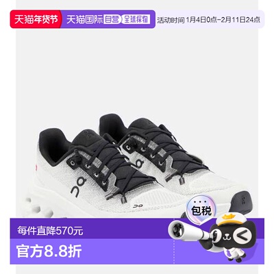 1h可退 潮奢 On 女士 Cloudtilt 网纱运动鞋 3WE10051430BLACKIVO