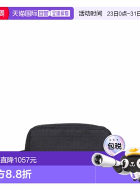 FENDI 男士化妆包 7N0141AVC6F1USQ SS2026 黑色 BEAUTY LARGE NY