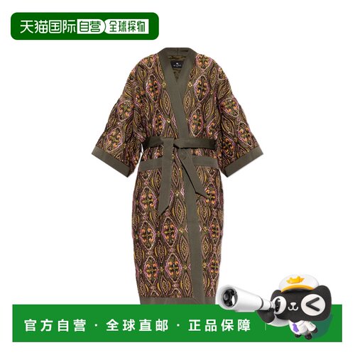 ETRO 女士外套 WRAA0119AR11FS9890 AW2026 棕色 长袖大衣