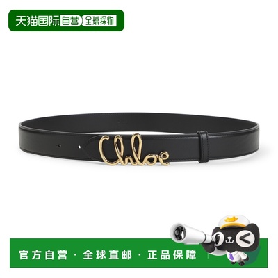 CHLOÉ 女士腰带 CH26SBB15PR4001BLACK SS2026 黑色