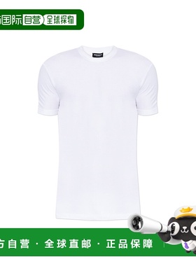 DSQUARED2 男士T恤 D9M2060700120 AW2025 白色 T-shirt from the