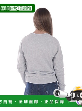 KENZO 女士针织毛衣 9522SW796GRIGREY SS2022 灰色 logo刺绣套头