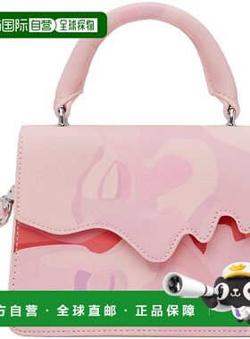 1h可退 潮奢 KidSuper 男士 粉色 Kissing 斜挎包 KissingBag[