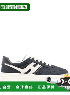 HOGAN 男士运动鞋 HXM6300FG70U3V02 SS2025 蓝色 Hogan Nubuck A