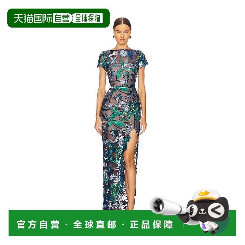 1h可退 潮奢 Bronx and Banco 女士 Zinna 刺绣睡裙 BB21023NV