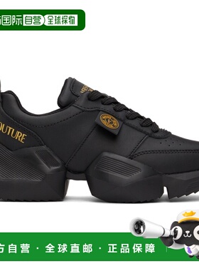 1h可退 潮奢 versace 范思哲 女士 黑色 V-Emblem Gravity 运动鞋