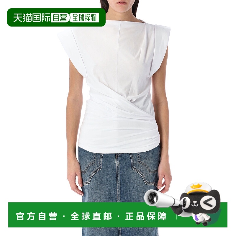 1h可退 ISABEL MARANT ÉTOILE 女士T恤 TS0207FAA1N41I20WH