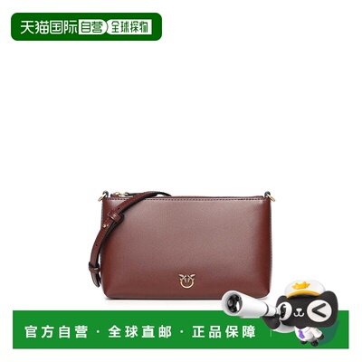 1h可退 PINKO 女士手拿包 104277A0F1R49Q SS2026 棕色 Flat Leat