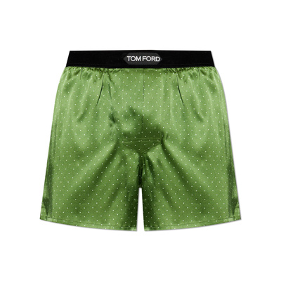香港直邮TOM FORD 男士内裤 T4LE42120329 SS2026 绿色 徽标内裤