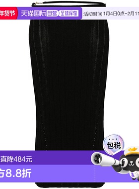 1h可退 潮奢 Jacquemus 女士 JACQUEMUS 黑色半身裙 241KN3622358