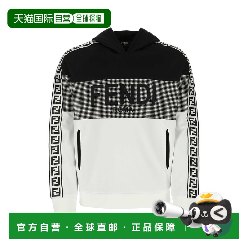 1h可退 FENDI 男士卫衣 FAF661AL48F0J8Z AW2023 黑色