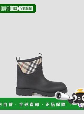 BURBERRY 男士靴子 8111695A1189 AW2025 黑色 MF MARSH STAMP LO