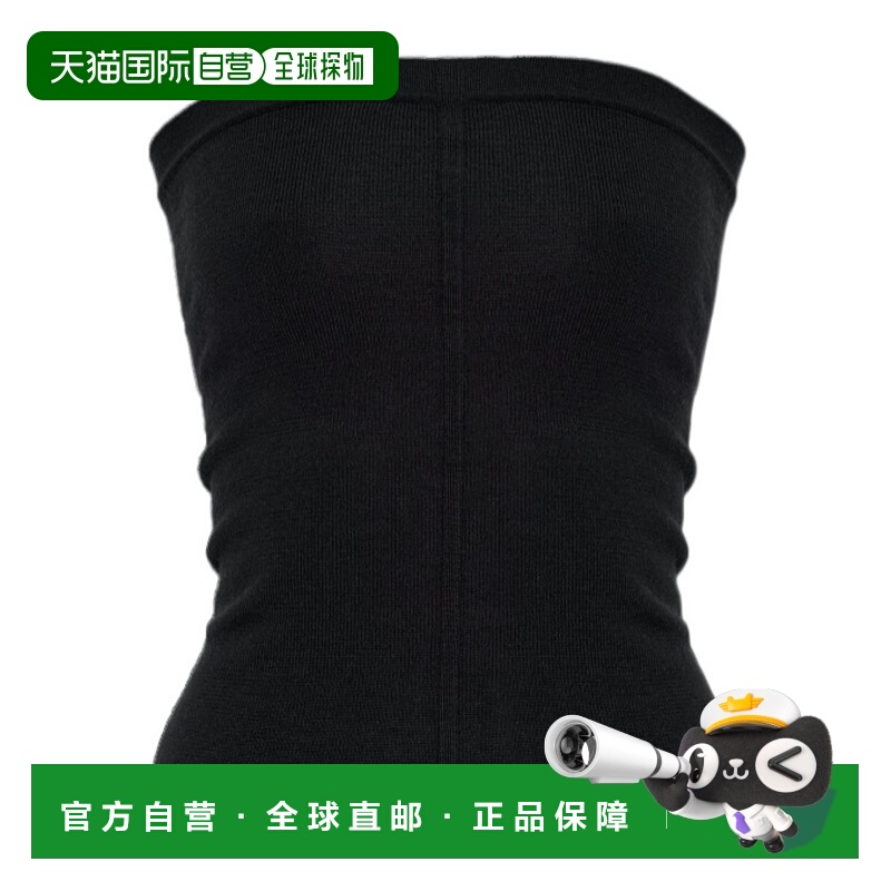 RICK OWENS 女士背心吊带 RO02E4674WS09 AW2025 黑色