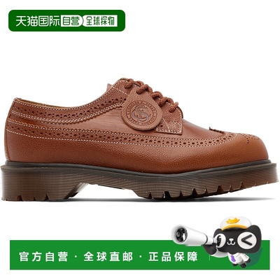 1h可退 潮奢 Dr. Martens 马丁大夫 男士 黄褐色 3989 Brogue 德