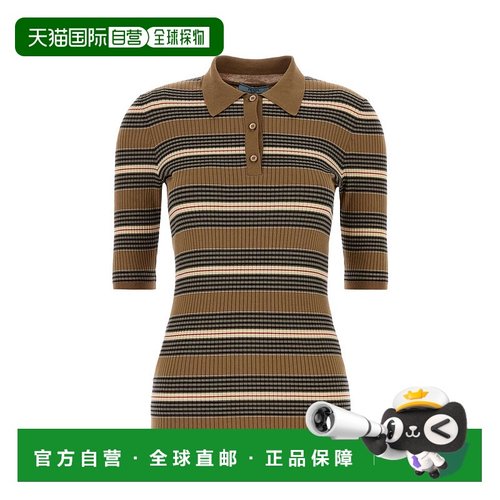 PRADA 女士POLO衫 P24R2USOOO17KJF0040 AW2025针织衫