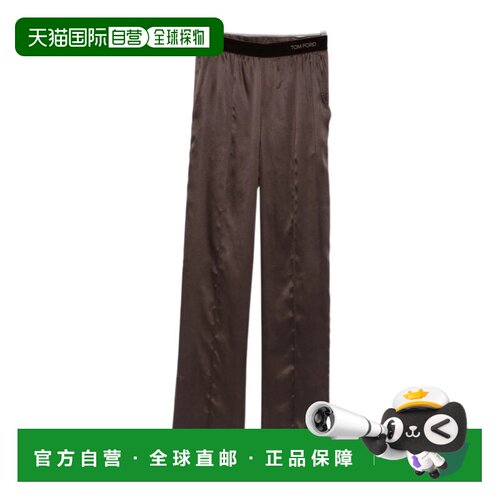 TOM FORD 女士休闲裤 FAX1720PAW683EDB AW2026 棕色