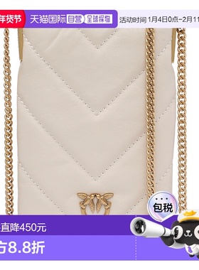 PINKO 女士手提包 105358A2W2Z14Q AW2025 白色 Monogram Phone C