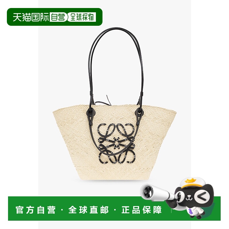 1h可退 LOEWE 女士手提包 A223T43X020NATURALBLACK CO 浅棕色