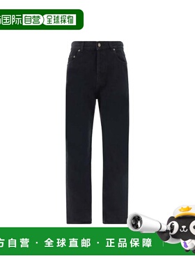 SAINT LAURENT 女士牛仔裤直筒裤 747651Y16PF1290BLACK