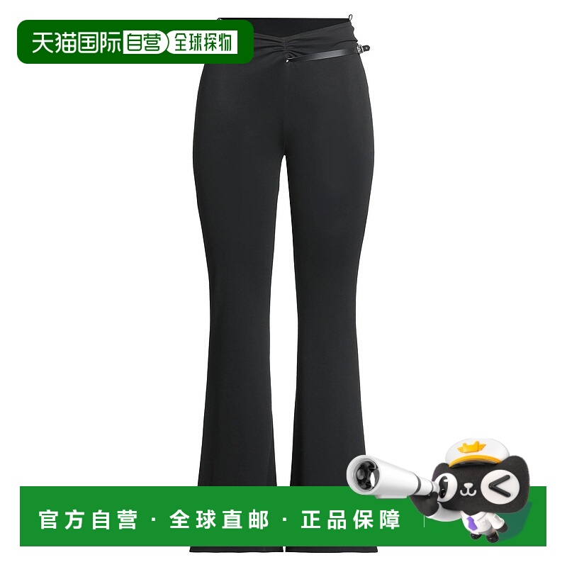 1h可退 潮奢 Courreges 女士 休闲长裤 black黑色 舒适时尚