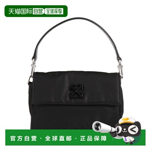 潮奢 off-white 男士 手袋 black黑色 舒适时尚斜挎包手提包