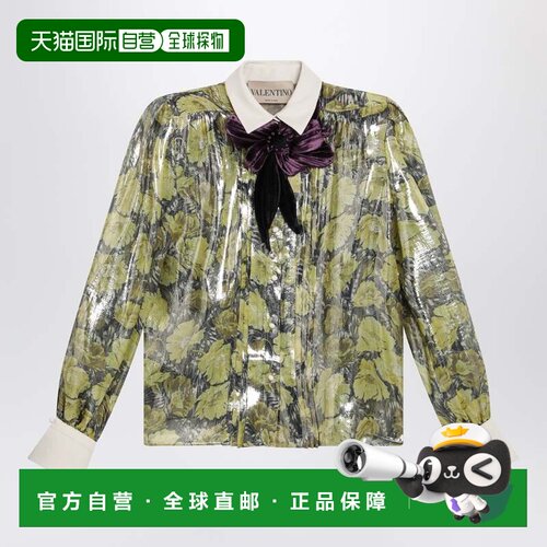 VALENTINO 女士衬衫 8B0AB8F6A634K1 SS2026 绿色