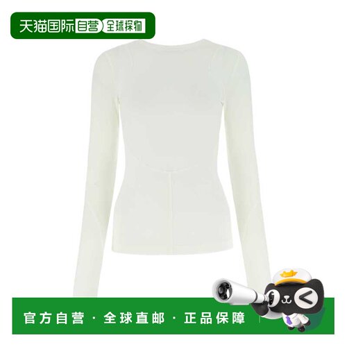 GIVENCHY 女士衬衫 BW610330WK100 白色 徽标长袖【付后1h可退】