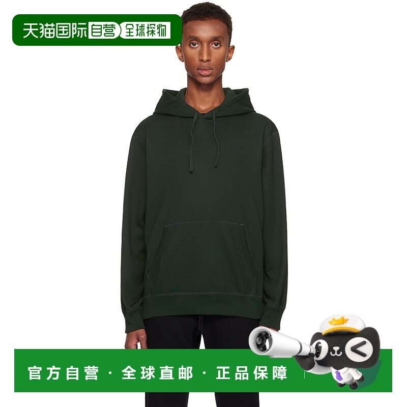 1h可退 潮奢 Reigning Champ 男士 绿色 Standard 连帽衫 RC3998