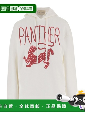 VALENTINO 女士针织衫 BMF25HA53AS0 SS2026 白色 长袖卫衣