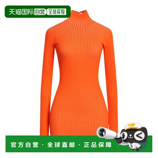 1h可退 潮奢 off-white 女士 紧身连衣裙 orange橙色 舒适时尚