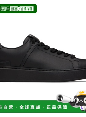 1h可退 潮奢 Balmain 巴尔曼 男士 黑色 B-Court 运动鞋 GM1VI288