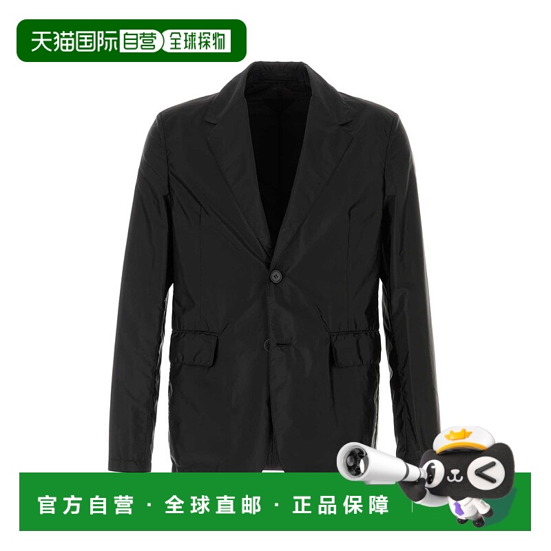 1h可退 PRADA 男士西服 SD185SOOO1WQ9F0002 SS2025 黑色 Black R