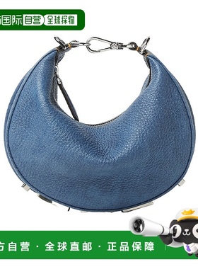 FENDI 女士单肩包 8BS081AUSZF1KGV AW2025 蓝色 Fendigraphy 手