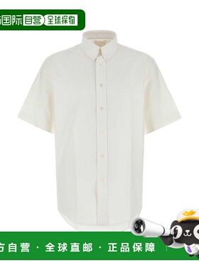 GIVENCHY 男士衬衫 BM611CG1ZF100 CO 白色 Short-sleeve shirt