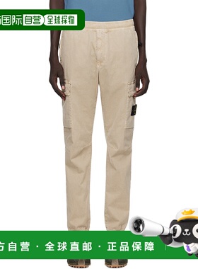 1h可退 潮奢 Stone Island 石头岛 男士 驼色 3100033 Stretch Or