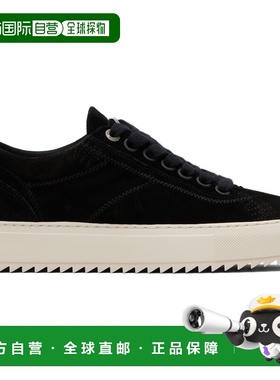 1h可退 潮奢 Represent 男士 黑色 Suede Alpha 2.0 运动鞋 MLM91