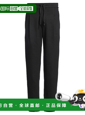 1h可退 潮奢 A Paper Kid 男士 休闲长裤 black黑色 舒适时尚卫裤