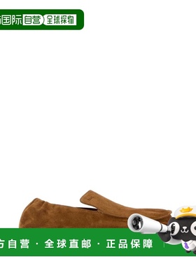 LOEWE 男士商务休闲鞋 MLFL290X01CHOCOLATE AW2025男鞋乐福鞋