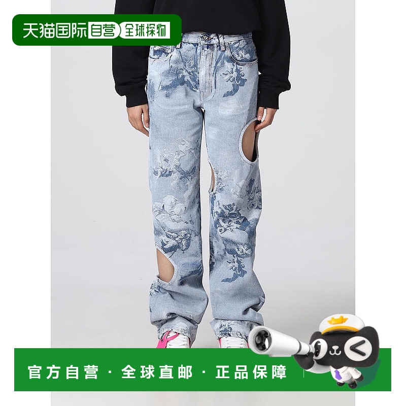 1h可退 OFF-WHITE 女士牛仔裤 OWYA018S23DEN0034000 SS2023
