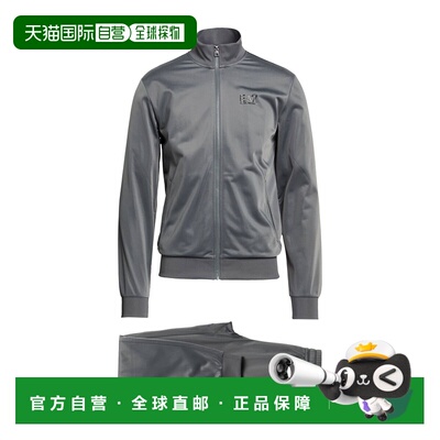 潮奢 Ea7 男士 Tracksuits 运动装 grey灰色 舒适时尚