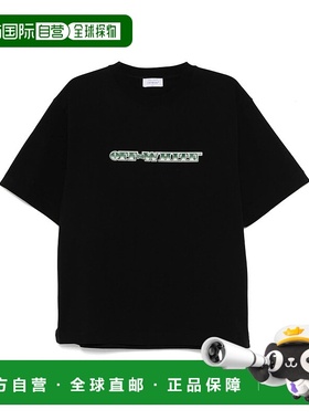1h可退 潮奢 off-white 男士 黑色 Cash Arrow T 恤 OMAA120S25JE