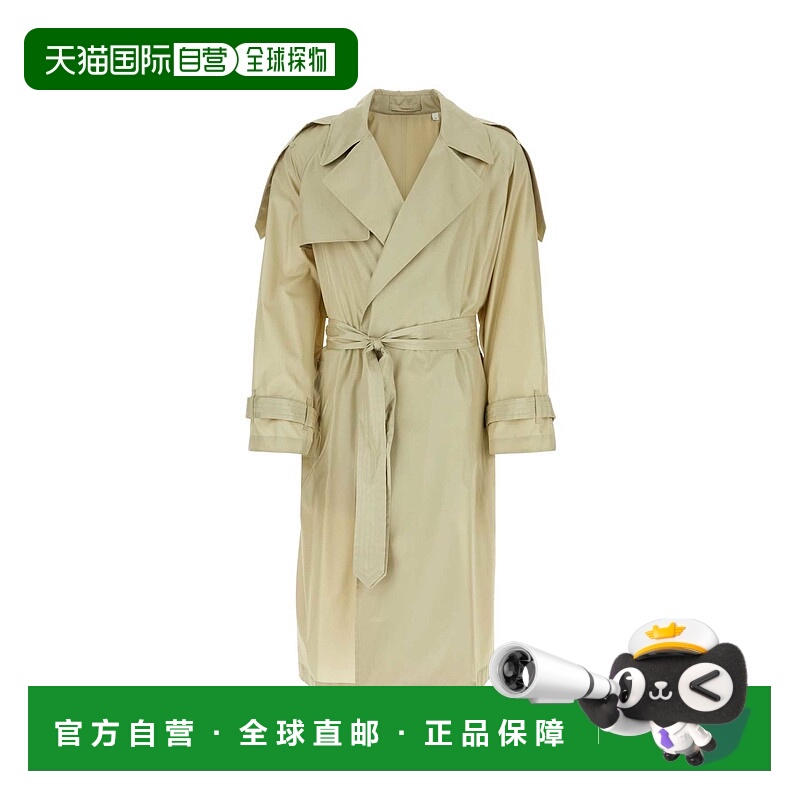 1h可退 BURBERRY 男士大衣 8086299A1435 SS2024 米白色 Sand sil