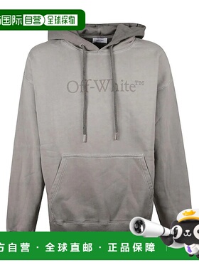 OFF-WHITE 男士针织衫  AW2025 OMBB085F25FLE00V灰色卫衣