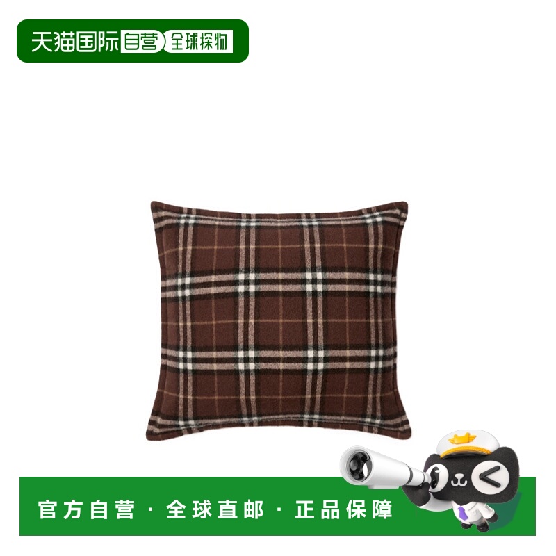 1h可退 BURBERRY 户外旅行装备 81204041 AW2025 花色 格纹羊绒靠