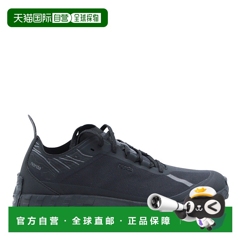 1h可退 潮奢 Norda 男士 NORDA 001MSTEALTH 黑色运动鞋 001MSTEA
