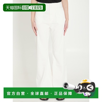 CELINE 女士牛仔裤 RP0FX805P07IA SS2026 白色 Triomphe flared