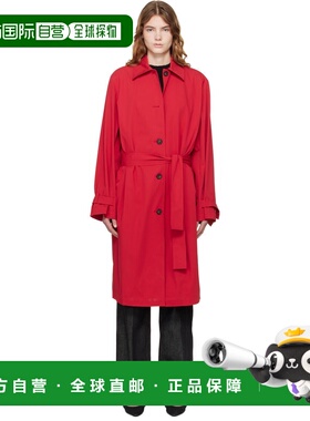1h可退 潮奢 toteme 女士 红色 Light Spring 风衣 261WRO0307FB0