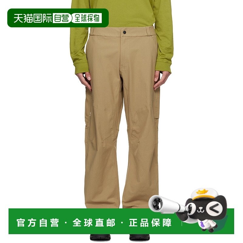 1h可退 潮奢 arc'teryx 始祖鸟 男士 卡其色 Cronin 长裤 X000009